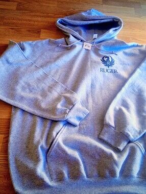 NWT Ruger Brand Mens Hoodie, Hooded Sweatshirt, Gray Sz 2XL 3XL